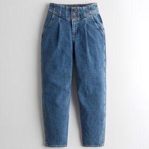 Hollister Ultra High Rise 80's Mom Jeans Vintage Stretch Retro Classic Size 25